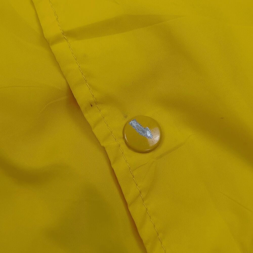 Vintage Yellow Windbreaker Varsity Wildcats Unlined Jacket Size Medium - Picture 7 of 8